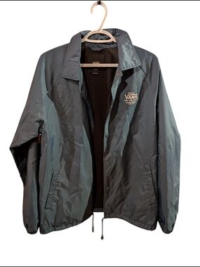 Vans Men's Dark Gray Blue Jacket